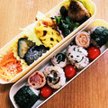 nora37's cooksnap of when they made お弁当に！油揚げのピザ風.