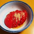 うまーい！'s cooksnap of when they made 冷やしトマトのナムル風★.