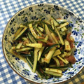 mimirin♡'s cooksnap of when they made 簡単＊千切りキュウリの梅おかか和え.