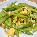 はるこ⁂'s cooksnap of when they made 簡単！アスパラの卵炒め.