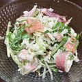 ceskepivo's cooksnap of when they made デパ地下風♪海の幸サラダ.