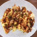 クックaki50's cooksnap of when they made 簡単！お好み焼き♪小麦粉・チーズ・ひき肉.