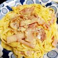 じんとっと's cooksnap of when they made 簡単♪子供大好き♡カルボナーラ.