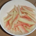 きらり流れ星's cooksnap of when they made スイカの皮の浅漬け！.