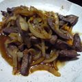☆みはす☆'s cooksnap of when they made 鶏レバーと玉葱の焼肉のタレ炒め.