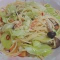 kashikon's cooksnap of when they made トマトツナ缶のパスタ♪簡単チーズキャベツ.
