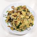 にゃんだふるふる's cooksnap of when they made シンプルに美味しい♡豚にらチヂミ.