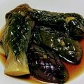 きつねどんべい's cooksnap of when they made 簡単☆レンジで茄子の煮浸し風.