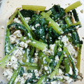 野菜不足のうさぎ's cooksnap of when they made 小松菜の黒ゴマ白和え♪.