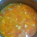 どんぐりこーろころ's cooksnap of when they made トマト大量消費！　具だくさん夏のスープ！.