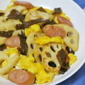 mmameco's cooksnap of when they made きくらげと蓮根の中華風卵炒め.