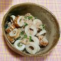 uyk9's cooksnap of when they made 簡単！節約♪オクラと竹輪のおかかマヨ和え.