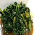 おちあいとかいう's cooksnap of when they made ピリリっ！苦味が旨い春菊のからし和え。.