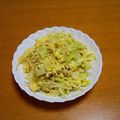55才のおじさん's cooksnap of when they made もやしとキャベツのマヨ炒め.
