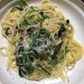 yakko_chan's cooksnap of when they made ほうれん草とツナのクリームパスタ.