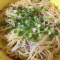 ポメちょん's cooksnap of when they made 和〜☆梅としらすの冷製パスタ☆.