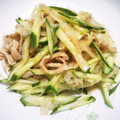 きよん♡'s cooksnap of when they made さっぱりな鶏皮きゅうり【作り置きにも】.