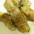 由芽15's cooksnap of when they made 巻いて焼く☆簡単♪キャベツの豚肉巻き☆.