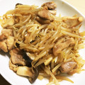 yjunjun's cooksnap of when they made チキンとモヤシのさっぱり炒め☆.