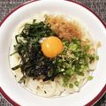 kakoins's cooksnap of when they made * 薬味たっぷり釜玉うどん *.