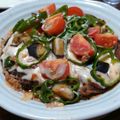 ☆じろごろ☆'s cooksnap of when they made フライパンdeハンバーグピザ☆.
