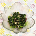 なつき☆ミ's cooksnap of when they made 塩酒粕海苔の佃煮で♪つるむらさきの和え物.