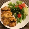 myuta0604's cooksnap of when they made むね肉で楽々ジューシーフライドチキン.