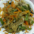 おしひと's cooksnap of when they made 簡単！豚肉と舞茸のマヨぽん炒め.