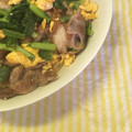 PhJ's cooksnap of when they made 小松菜と豚肉のしょうゆ炒め。.