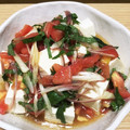 クックZBW05K☆'s cooksnap of when they made 簡単おつまみ！トマトと大葉の冷奴♡.