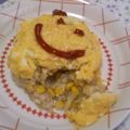 mutsu＊'s cooksnap of when they made 簡単！コーンライスのオムライス☆.