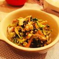 クック99FWM7☆'s cooksnap of when they made 栄養満点!　簡単　豆苗の豚肉炒め.