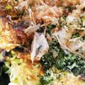 クック1GZGME☆'s cooksnap of when they made 茹でて余った素麺でお好み焼き！.