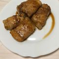 クック4HMRS9☆'s cooksnap of when they made 肉巻き豆腐の照り焼き.