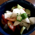 sajunko625's cooksnap of when they made ヘルシー★長芋と夏野菜のさっぱりサラダ.