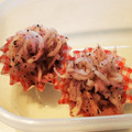 アモアム's cooksnap of when they made 切り干し大根のゆかり和え☆お弁当に桜色.