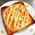 ぱんだ170071's cooksnap of when they made 鮭フレークトースト.