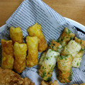 ラブさかなっこ's cooksnap of when they made 給食レシピ♪ちくわの三色揚げ.