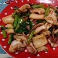 さかいみゆ's cooksnap of when they made イカ下足と小松菜の醤油バター.