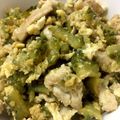 クックヌッコ☆'s cooksnap of when they made 元気になる！！ゴーヤの豚たまご炒め.