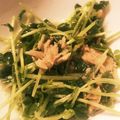 nakkey＊'s cooksnap of when they made ＊豆苗とツナのサラダ＊.