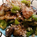 katsurice's cooksnap of when they made 福耳からしとナスの胡麻油炒め.