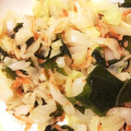まきろんカフェ's cooksnap of when they made キャベツとワカメの中華サラダ.