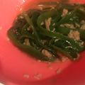☆hironon☆'s cooksnap of when they made レンジで簡単おつまみ☆和風無限ピーマン.