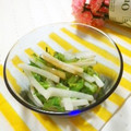 メルティローズ's cooksnap of when they made レンジで大根葉と皮のらっきょう酢和え☆.