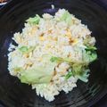 2児ママみきてぃ's cooksnap of when they made ５分で簡単ランチ☆鮭とレタスのチャーハン.