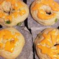 ほるにすと's cooksnap of when they made 枝豆とチーズのベーグル.