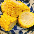 ひかりを's cooksnap of when they made 簡単♪時短♪農家直伝とうもろこしの茹で方.