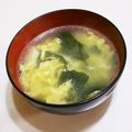 乙川日奈's cooksnap of when they made お店の味再現！たまごスープ・わかめスープ.