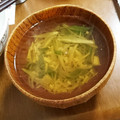 小麦娘's cooksnap of when they made みょうがと糸みつ葉の澄し汁☆お吸い物.